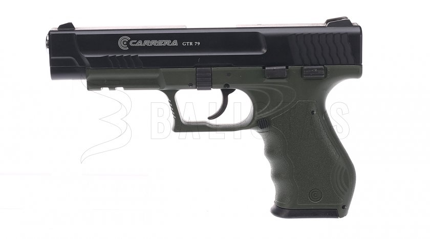 Plynová pištoľ Carrera GTR79 zelená/čierna cal.9mm