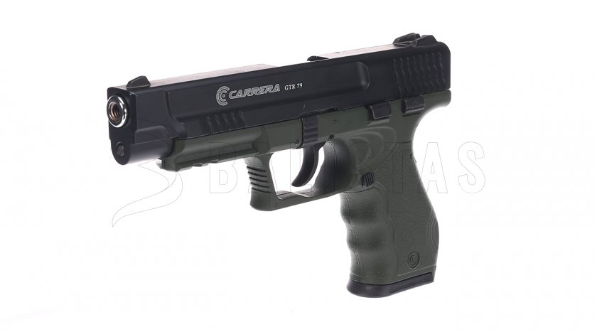 Plynová pištoľ Carrera GTR79 zelená/čierna cal.9mm