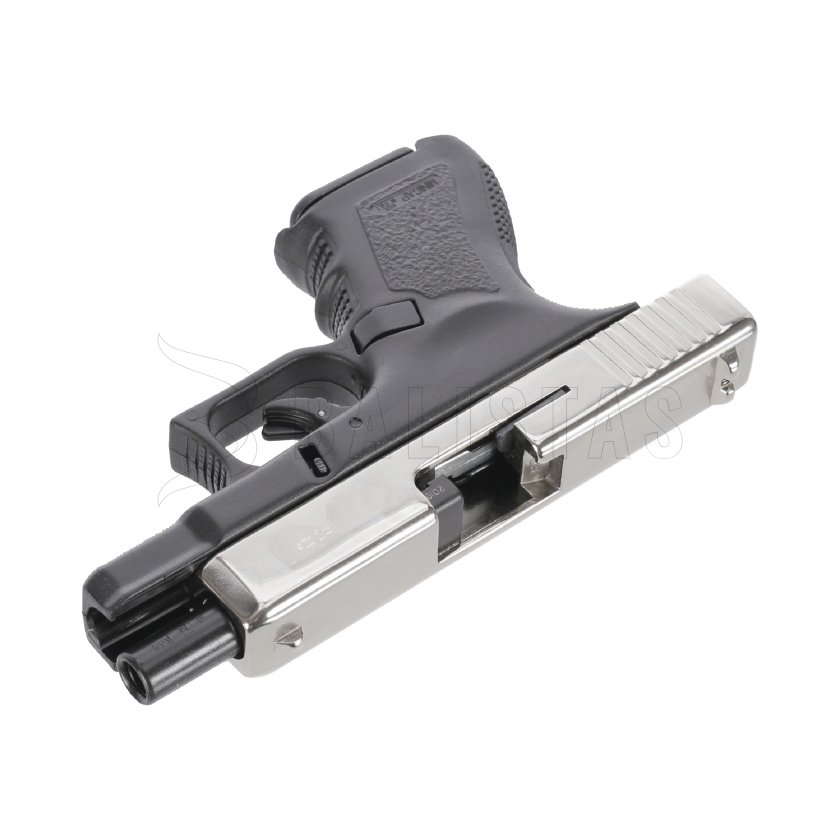 Plynová pištoľ Bruni MiniGap nikel 9mm