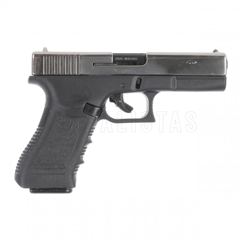 Plynová pištoľ Bruni Gap nikel 9mm