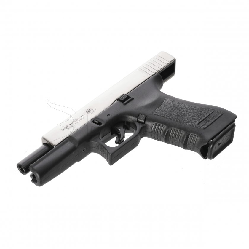 Plynová pištoľ Bruni Gap nikel 9mm