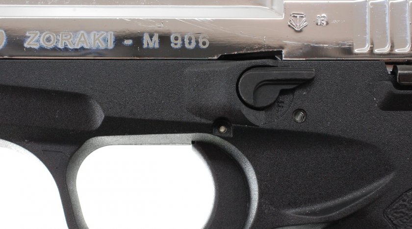 Plynová pištoľ Atak Zoraki 906 lesklý chróm 9mm