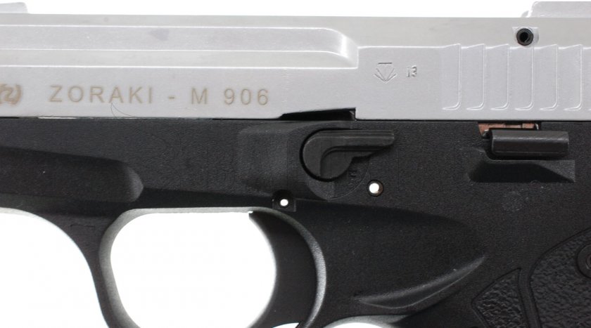 Plynová pištoľ Atak Zoraki 906 nikel 9mm