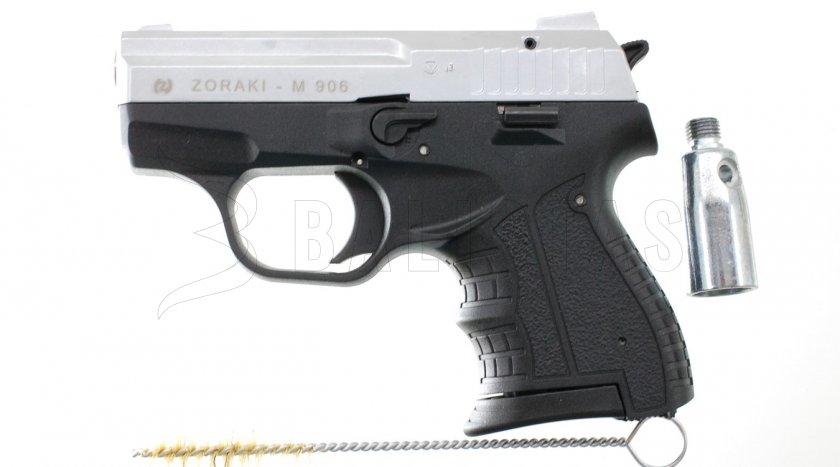 Plynová pištoľ Atak Zoraki 906 nikel 9mm