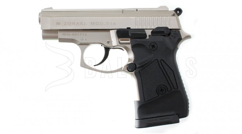 Plynová pištoľ Atak Zoraki 914 auto satén 9mm