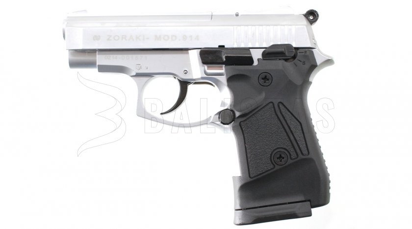 Plynová pištoľ Atak Zoraki 914 auto nikel 9mm