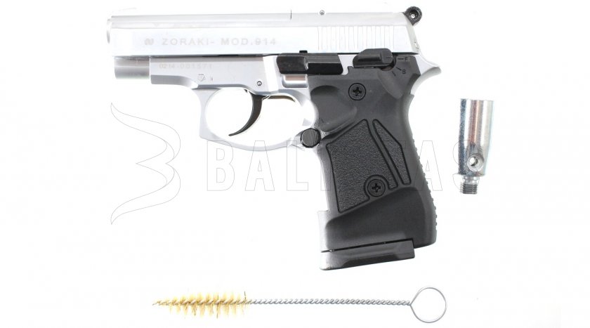 Plynová pištoľ Atak Zoraki 914 auto nikel 9mm