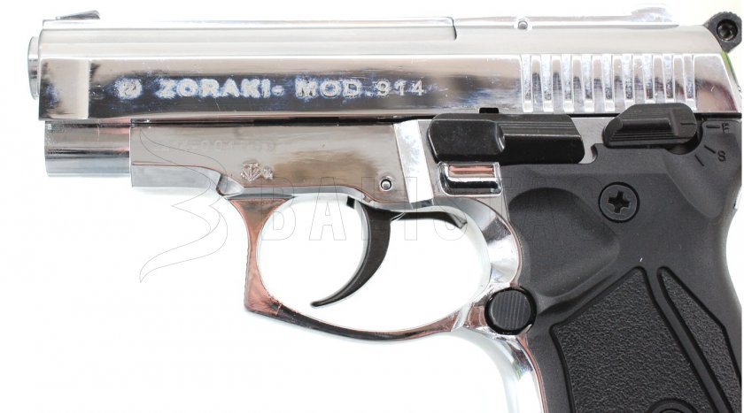 Plynová pištoľ Atak Zoraki 914 steel cal.9mm