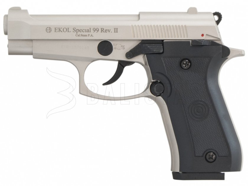 Plynová pištoľ Ekol Special 99 REV II satén cal.9mm