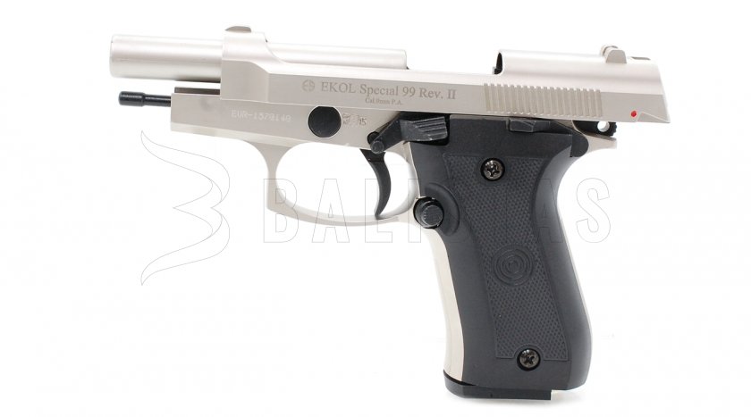Plynová pištoľ Ekol Special 99 REV II satén cal.9mm