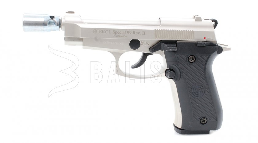 Plynová pištoľ Ekol Special 99 REV II satén cal.9mm
