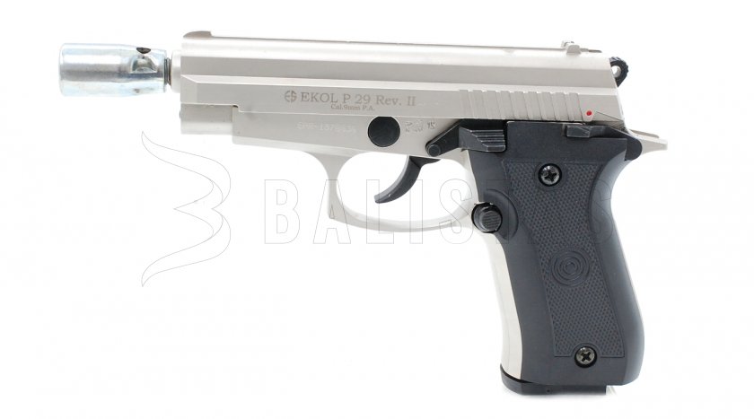 Plynová pištoľ Ekol P29 REV II satén cal.9mm