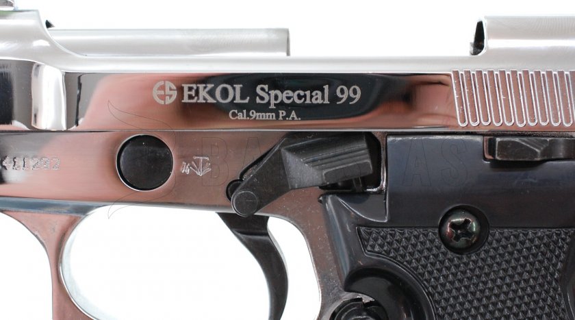 Plynová pištoľ Ekol Special 99 chróm 9mm