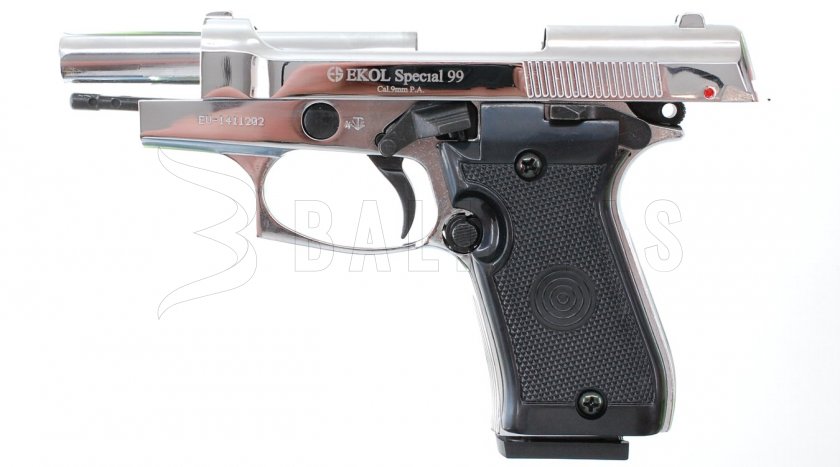 Plynová pištoľ Ekol Special 99 chróm 9mm