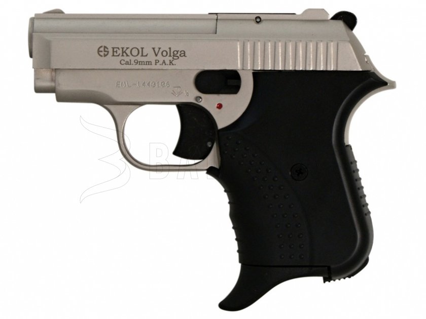 Plynová pištoľ Ekol Agent nickel cal.9mm