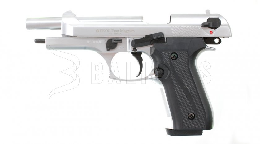 Plynová pištoľ Ekol Firat 92 nikl cal.9mm