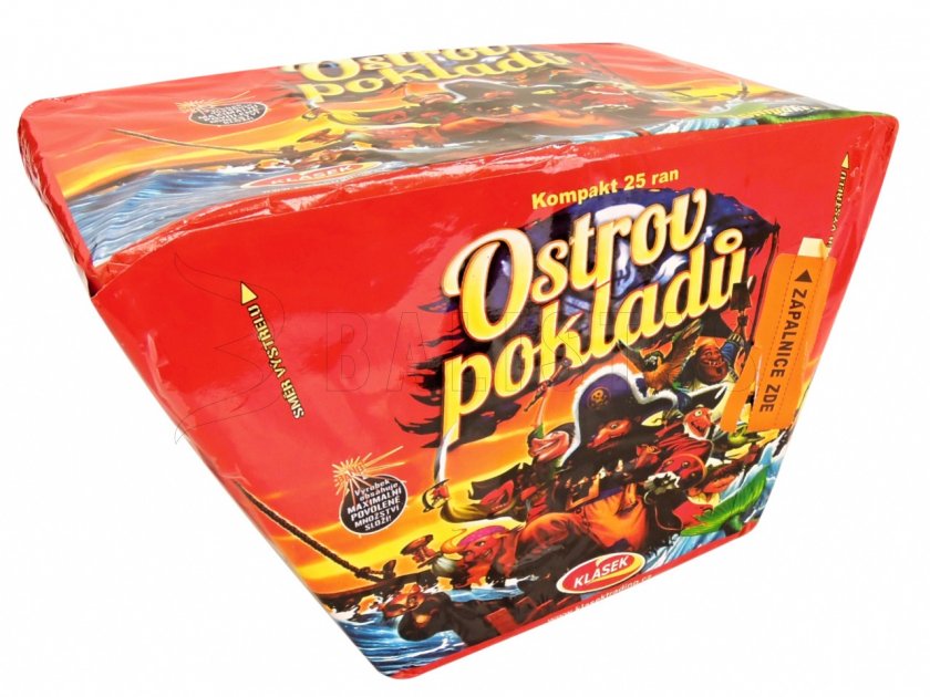 Kompakt 25ran / 25mm Ostrov pokladov šikmý