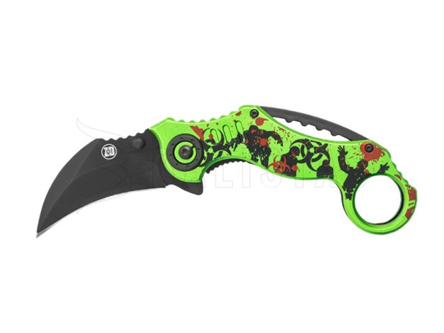 Nôž Karambit Haller 83955 Zombie Dead