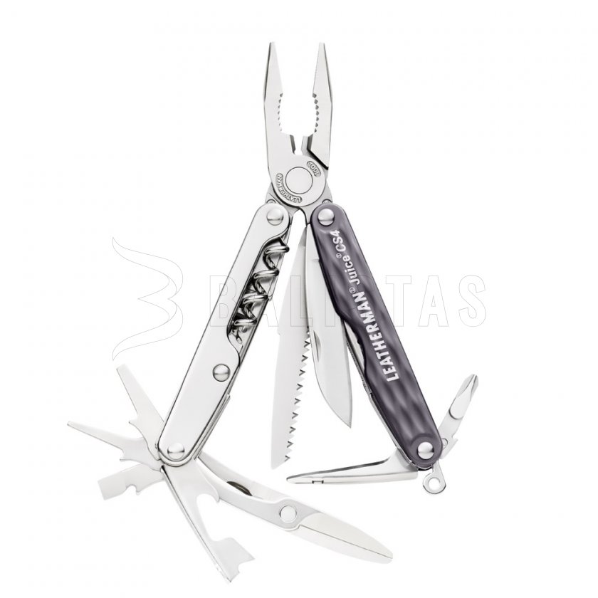 Multitool Leatherman Juice CS4 šedý