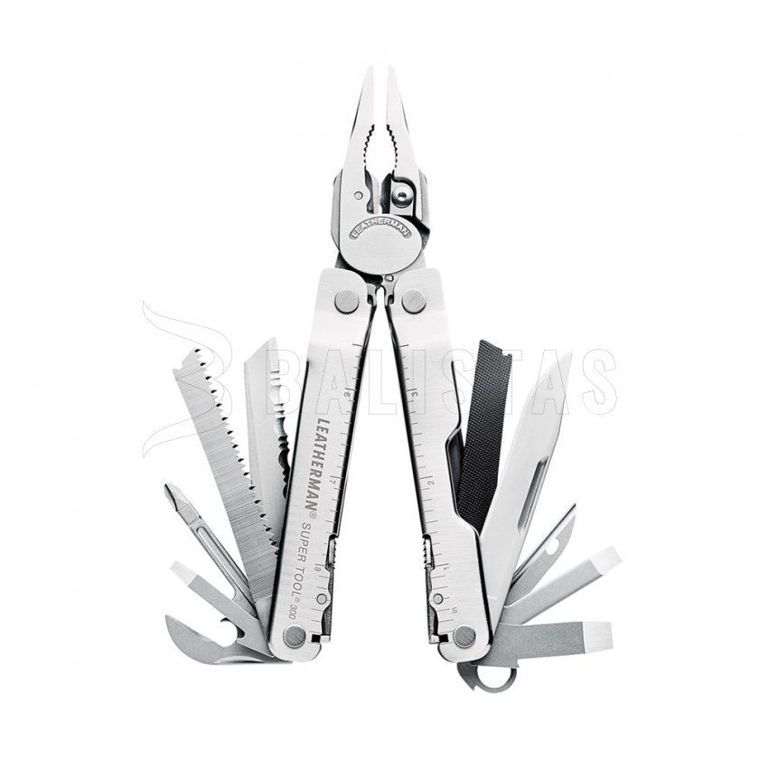 Multitool Leatherman Super Tool 300 strieborný