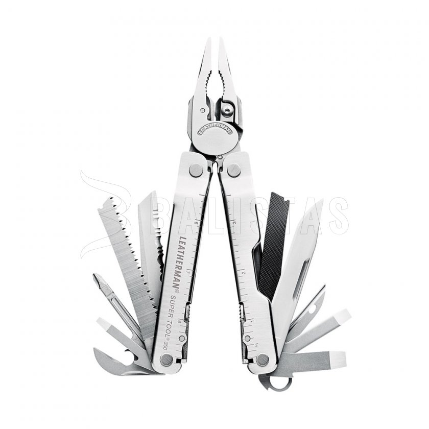 Multitool Leatherman Super Tool 300 strieborný