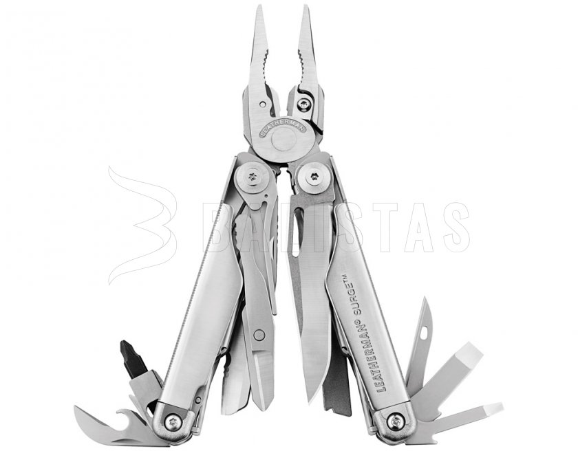 Multitool Leatherman Surge strieborný