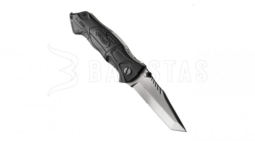 Zatvárací nôž Walther Black Tac Tanto Pro