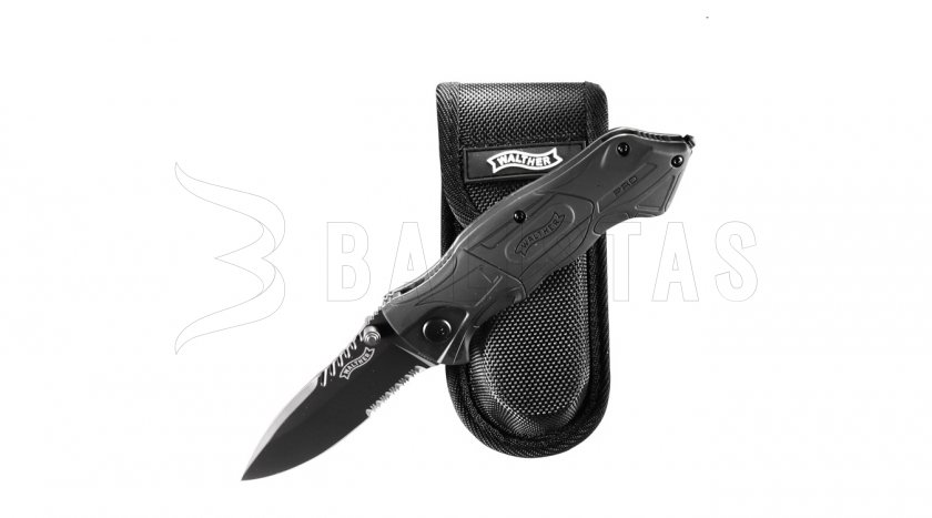 Zatvárací nôž Walther Black Tac Tanto Pro