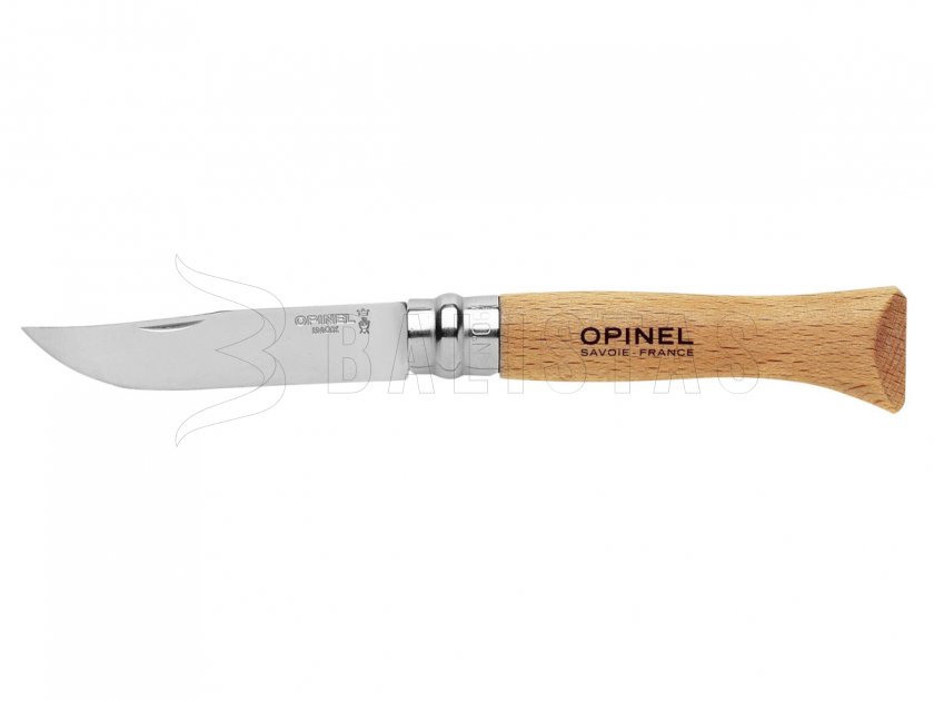 Zatvárací nôž Opinel 10 nerez - buk