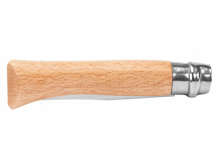 Zatvárací nôž Opinel 10 nerez - buk