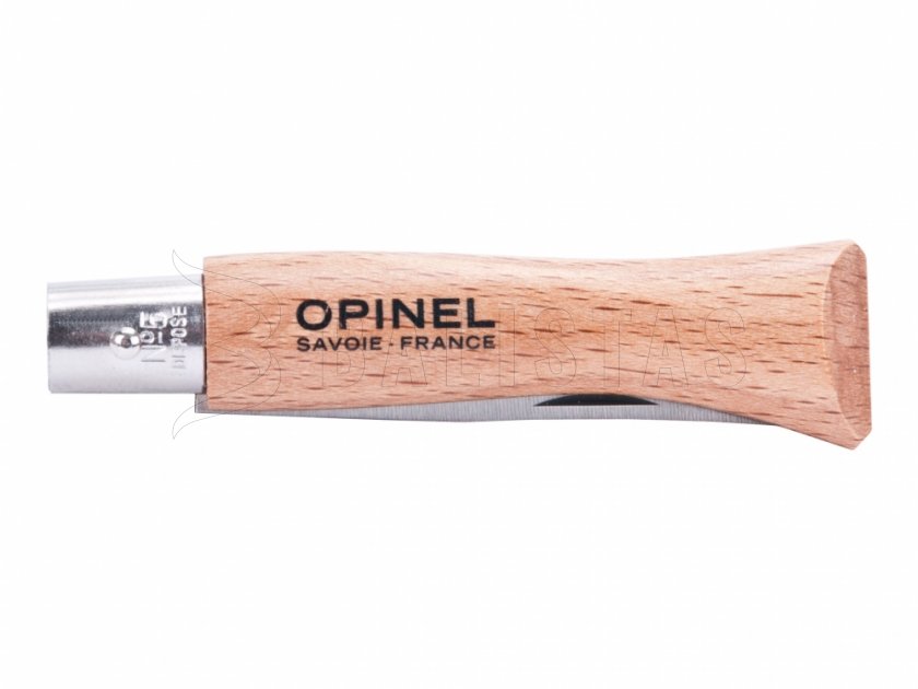 Zatvárací nôž Opinel 5 nerez - buk
