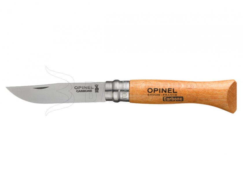 Zatvárací nôž Opinel 6 karbón - buk