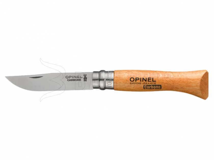 Zatvárací nôž Opinel 6 karbón - buk