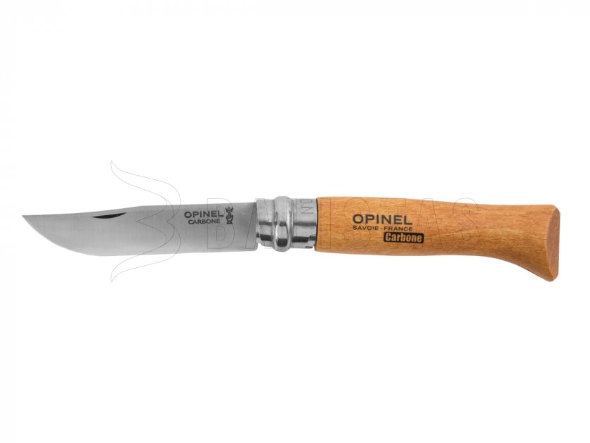 Zatvárací nôž Opinel 8 karbón - buk