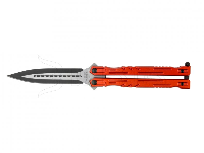 Nôž Joker butterfly s medenou čepeľou 11 cm