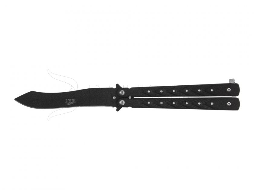 Nôž Joker JKR201 motýlik čierny, čepeľ 10 cm