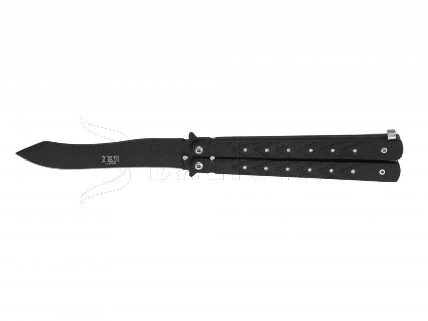 Nôž Joker JKR201 motýlik čierny, čepeľ 10 cm
