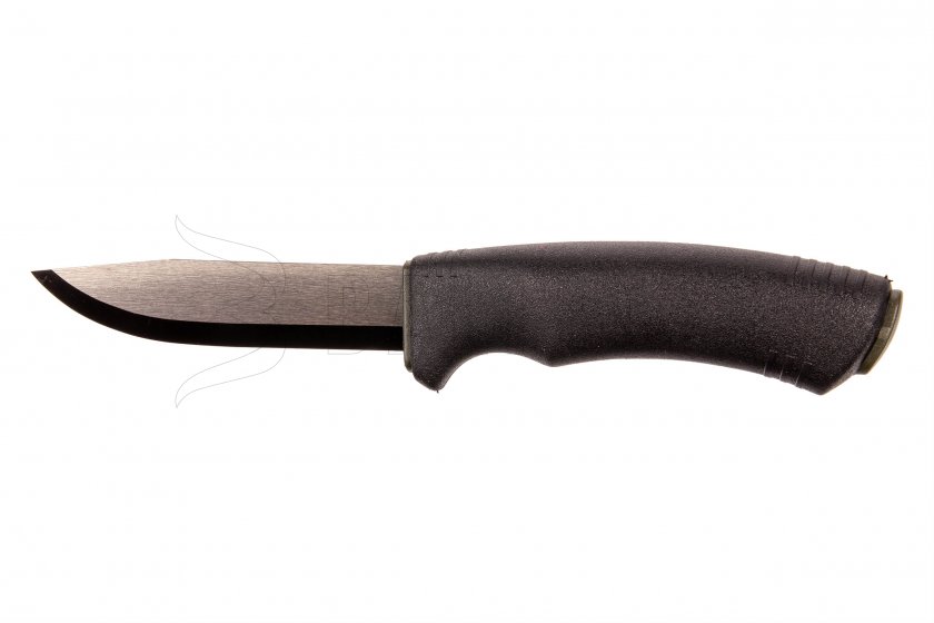 Nôž Morakniv Bushcraft čierny bez zúbkov