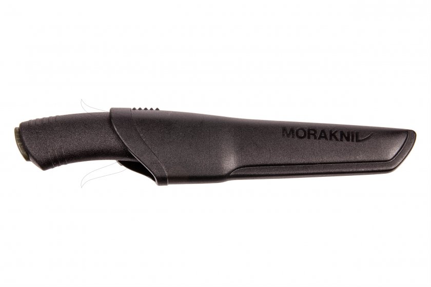 Nôž Morakniv Bushcraft čierny bez zúbkov