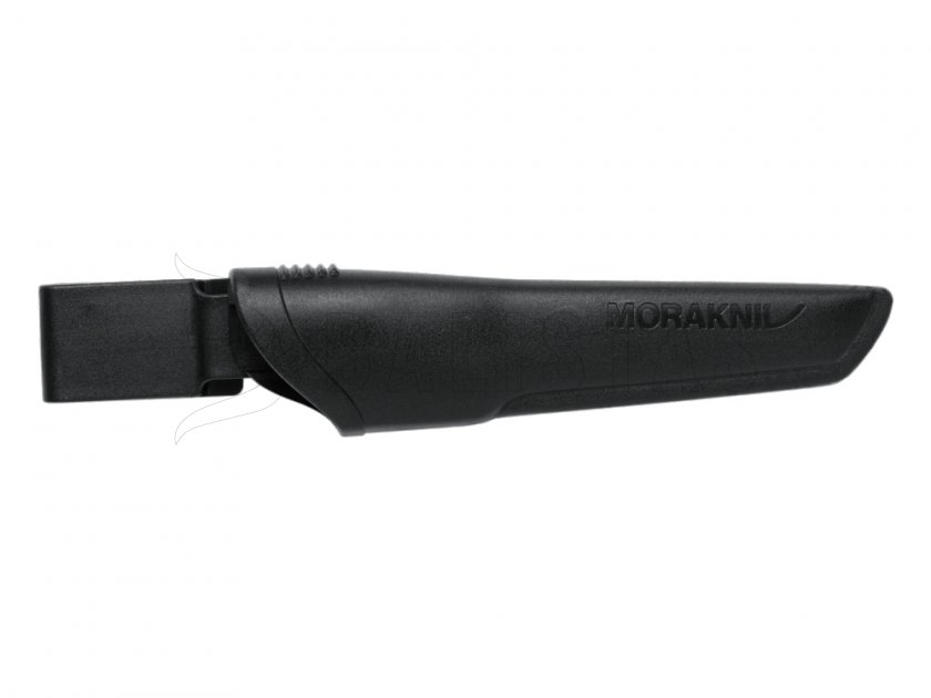 Nôž Morakniv Bushcraft SRT čierny zúbkovaný