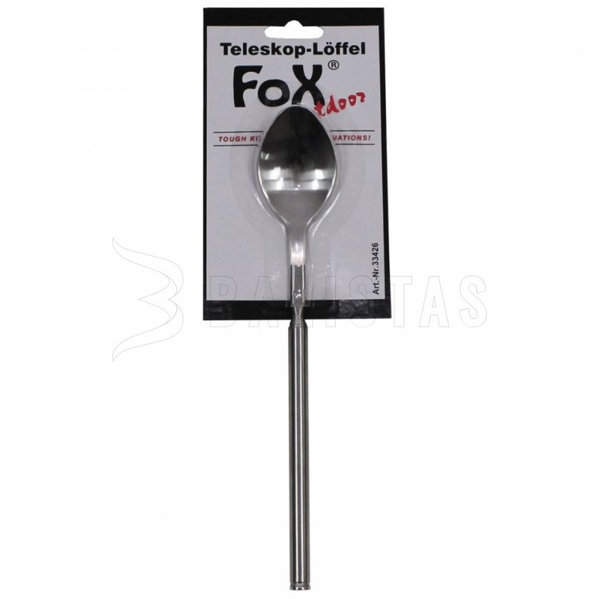 Skladacia lyžica Fox Outdoor z nerezovej ocele