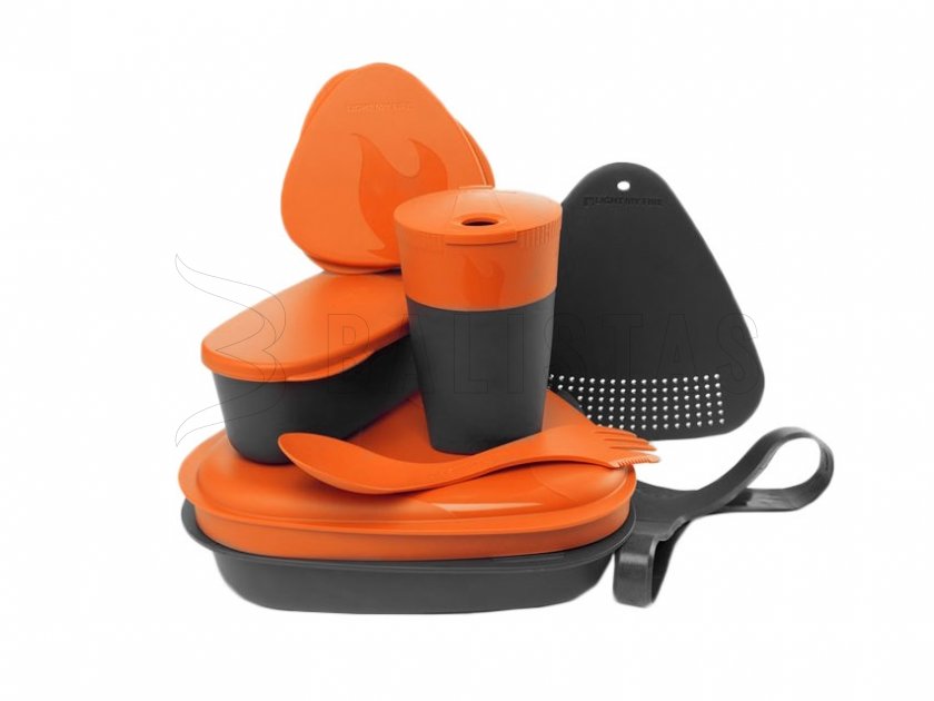 Súprava riadu Light My Fire MealKit 2.0 na turistiku oranžová