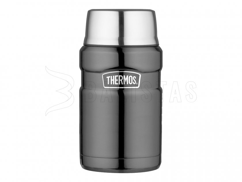Termoska na jedlo s lyžičkou Thermos King 0,71 l grafitová