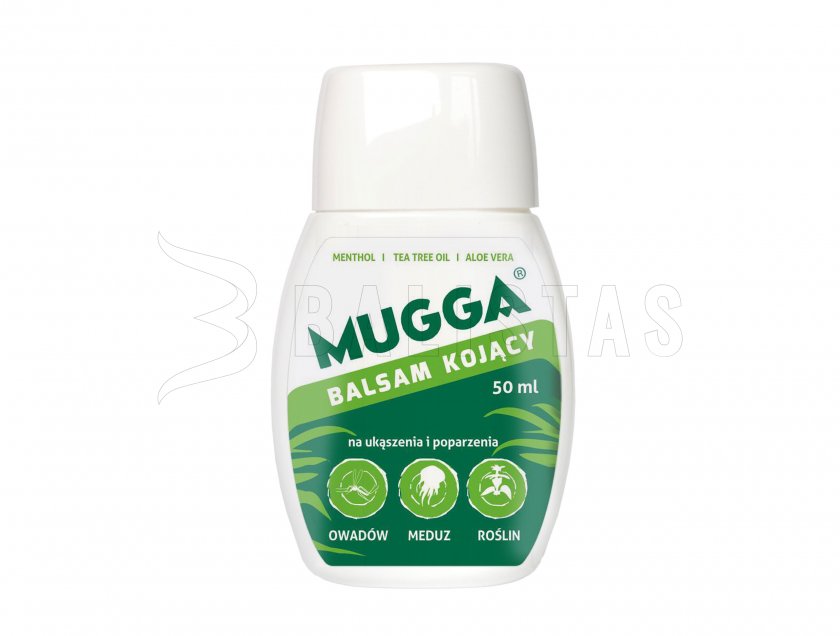 Zklidňující balzám Mugga na štípanie a popálenie 50 ml