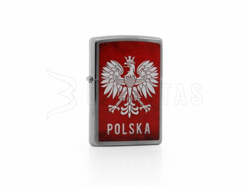 Zapaľovač Zippo Poľsko červený 60.002.128