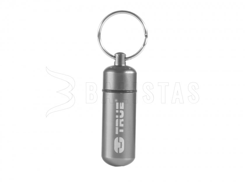 Prívesok s úložným priestorom True Utility CashStash TU241 strieborný