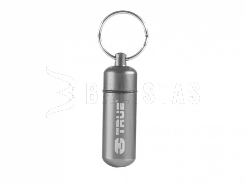 Prívesok s úložným priestorom True Utility CashStash TU241 strieborný