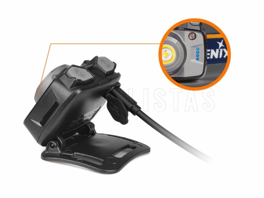 Fenix HL32R LED čelovka sivá