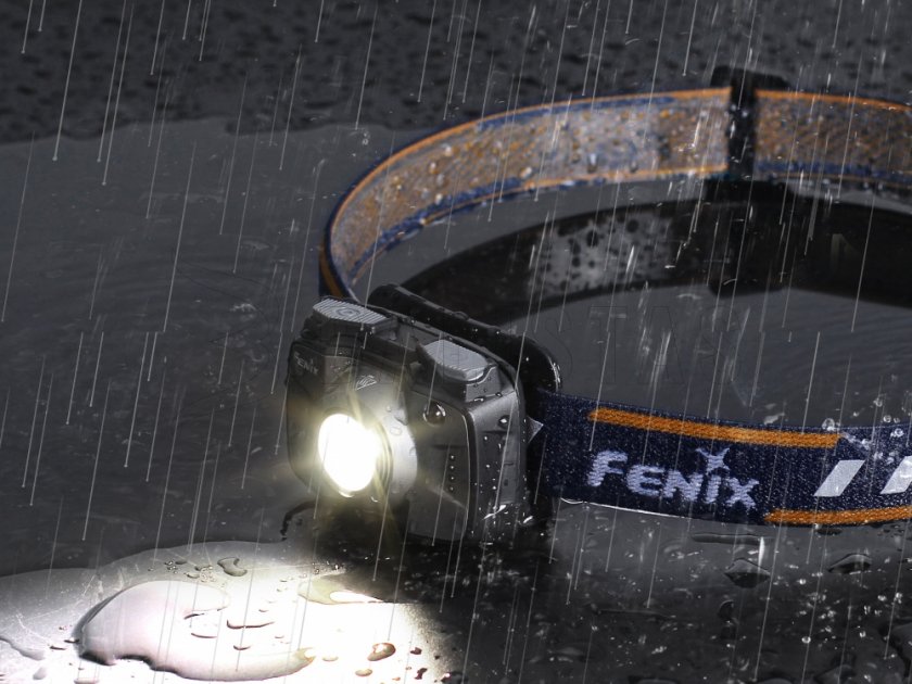 Fenix HL32R LED čelovka sivá