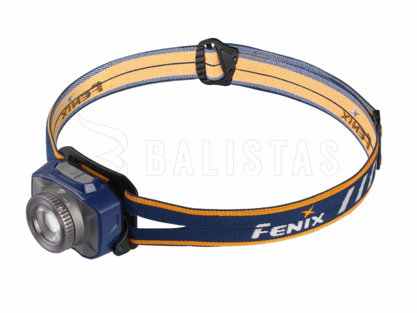 Čelová diódová baterka Fenix HL40R modrá